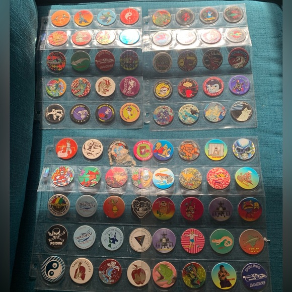 Huge Pogs Lot 90’s Vintage Pogs, Slammers Mixed Lot 179 - Picture 1 of 11